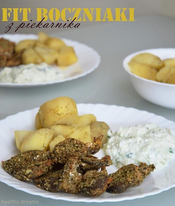Fit boczniaki z piekarnika