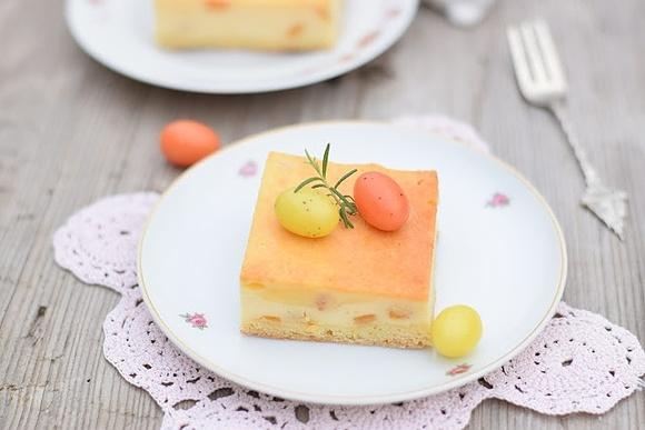 Pomarańczowy sernik na Wielkanoc