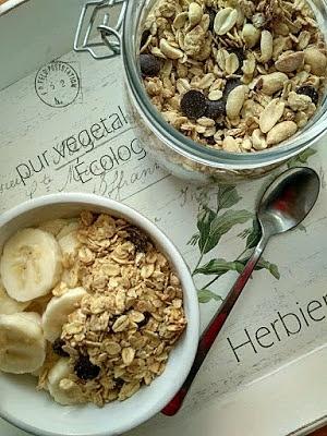 Granola orzechowa