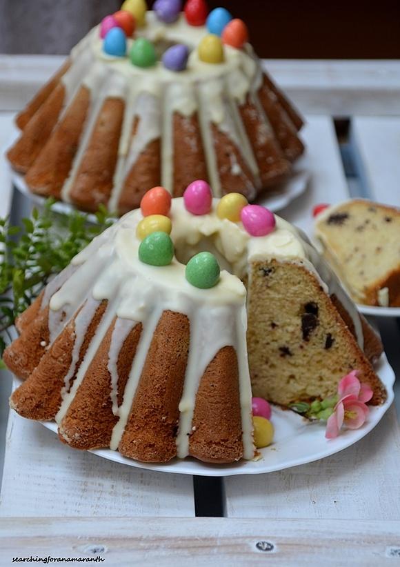 Babka śmietankowa straciatella