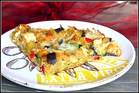 Omlet z ryżem