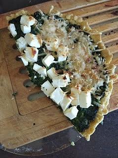Tarta ze szpinakiem