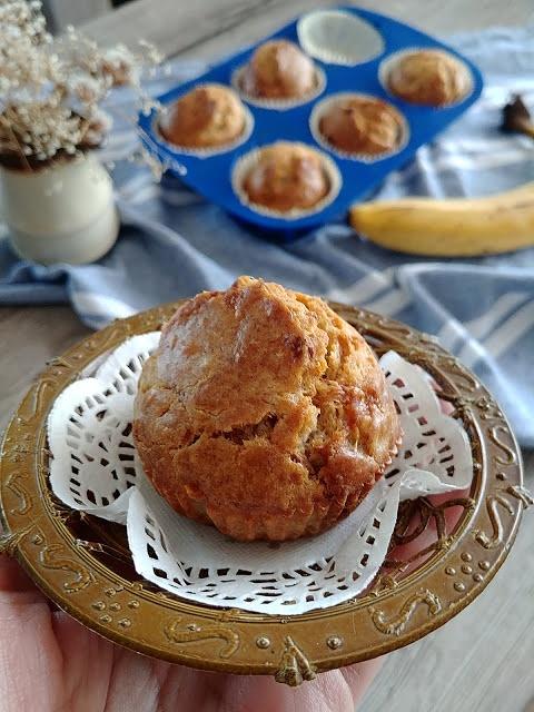 Muffinki bananowe