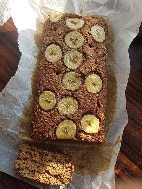 Fit owsiany chlebek bananowy
