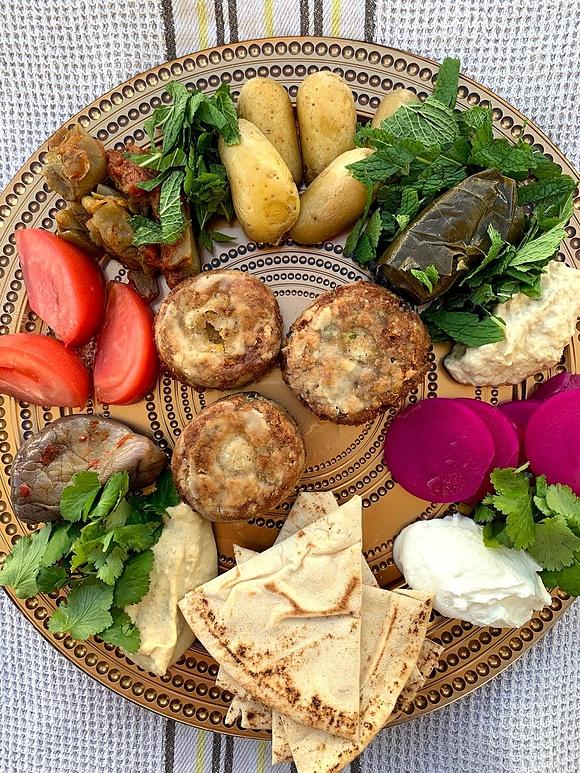 Falafel plate – kotleciki bez namaczania strączków