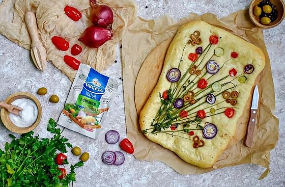 Foccacia bukiet kwiatów