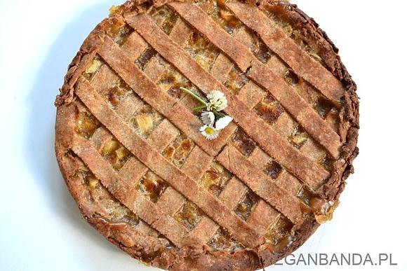 Wegańska apple pie - amerykańska tart z jabłkami
