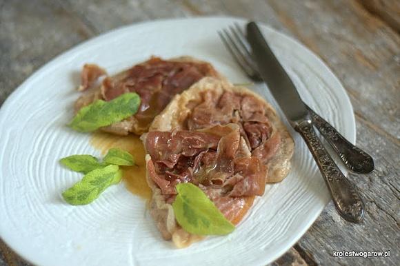 Polędwica wieprzowa a la saltimbocca