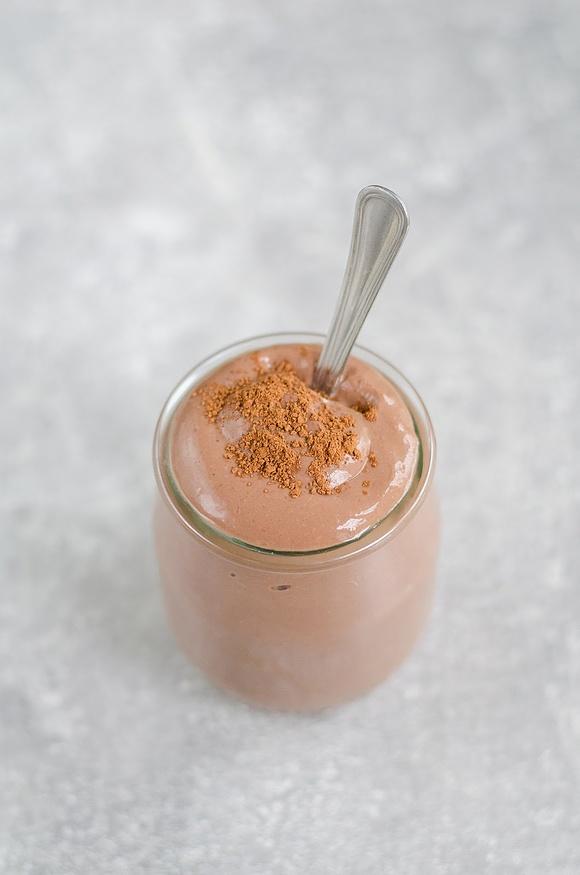 Pudding z tofu bez cukru