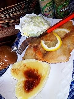 Smażona ryba tilapia