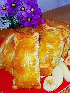 Ciasteczka z bananem i jabłkiem