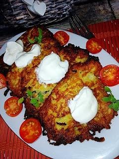 Placki z cukinii