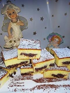 Pieczony sernik z makiem bez ciasta