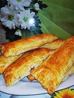 Pieczarki w cieście francuskim