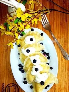 Pierogi z twarogiem