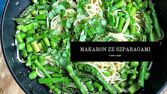 Makaron ze szparagami - lekki i szybki przepis