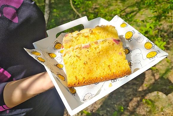 Ciasto z rabarbarem od babci