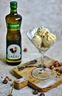 Lody z oliwą i solą