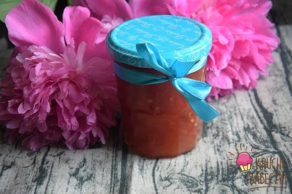Pomidorowy dżem z chili i tymiankiem