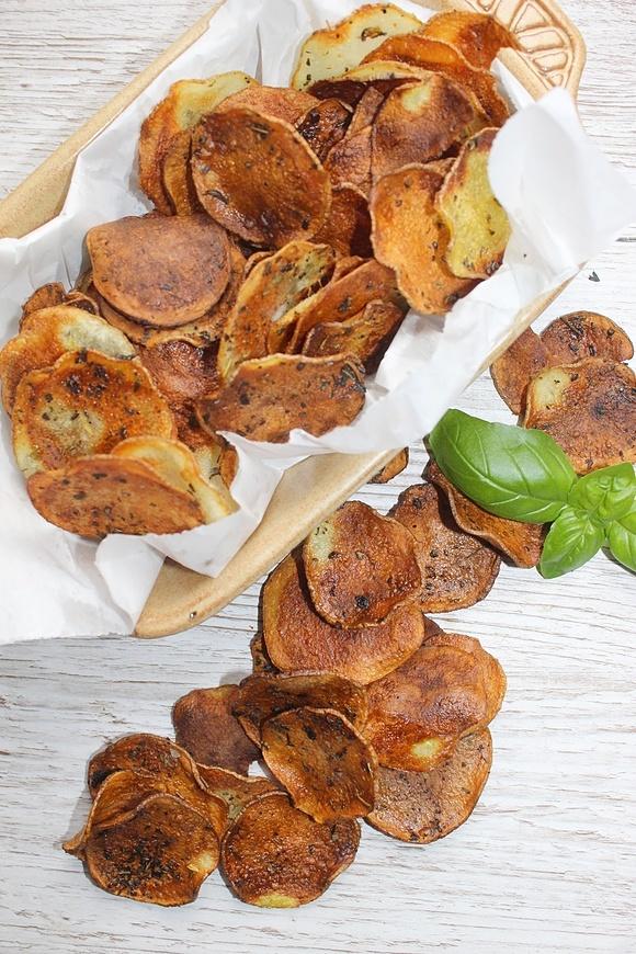 Domowe chipsy z piekarnika