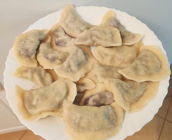 Pierogi z jagodami