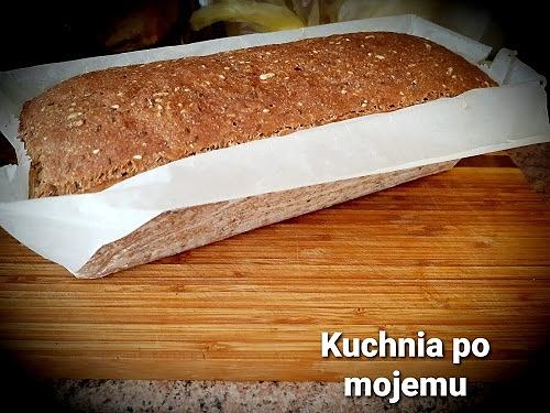 Chlebek miłości pełnoziarnisty z czarnuszką wg mamusi