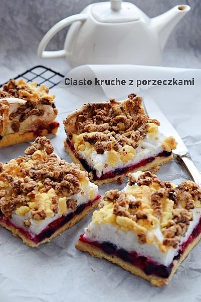 Kruche ciasto z owocami