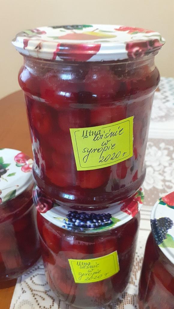 Wiśnie w syropie