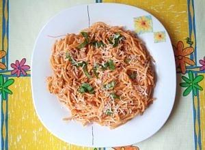 Błyskawiczne spaghetti