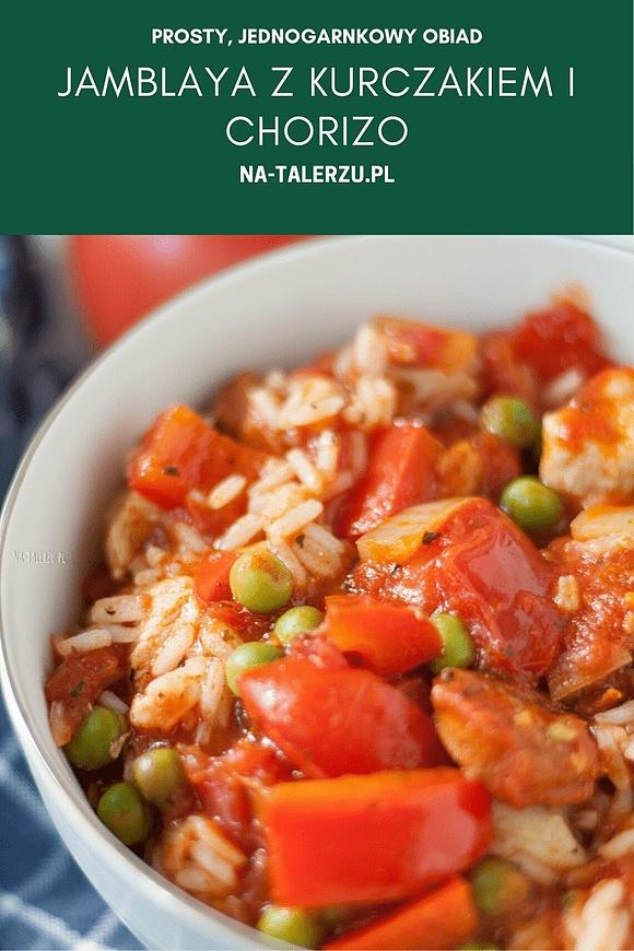 Jambalaya z kurczakiem i chorizo - aromatyczna potrawa jednogarnkowa