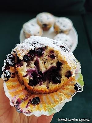 Muffiny z jagodami