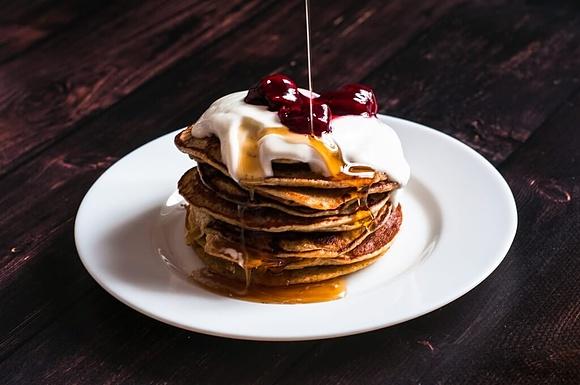 Pancakes owsiane bez cukru