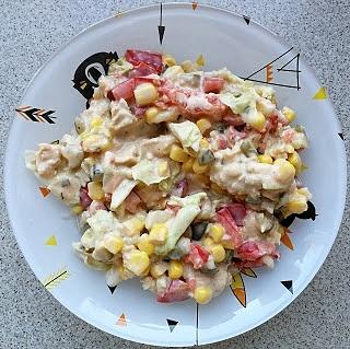 Sałatka warstwowa ii