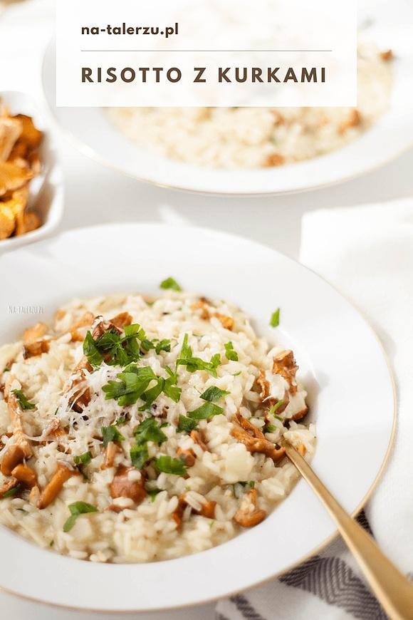 Risotto z kurkami