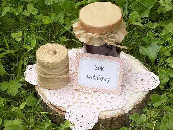 Domowy sok z wiśni na zimę