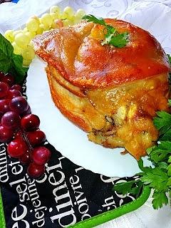 Golonka wieprzowa obgotowana i upieczona
