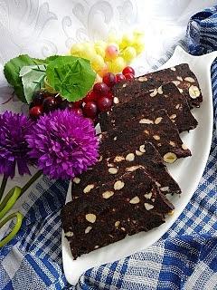 Blok kakaowy z bakaliami