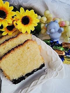 Przepyszna babka z borówkami