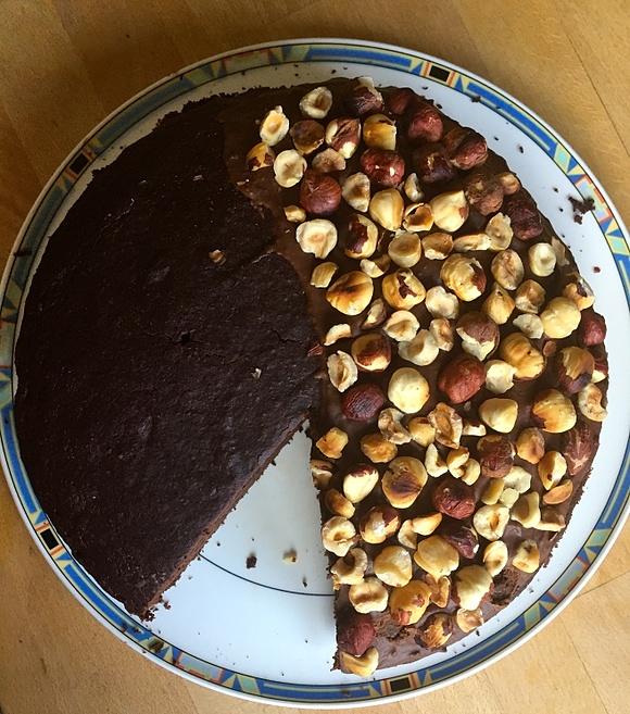Wegański tort