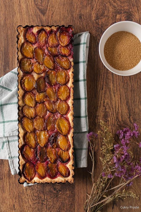 Tarta ze śliwkami węgierkami