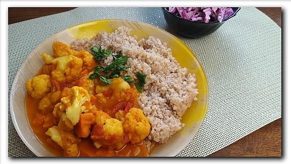 Curry z batatów