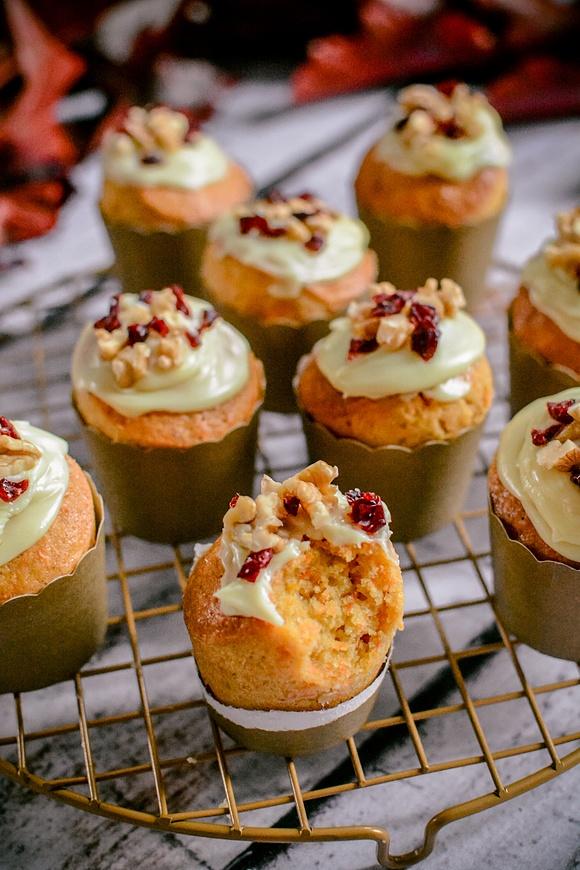 Muffinki marchewkowe – złote babeczki