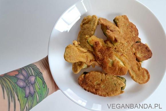 Pakora z cukinii w indyjskim stylu