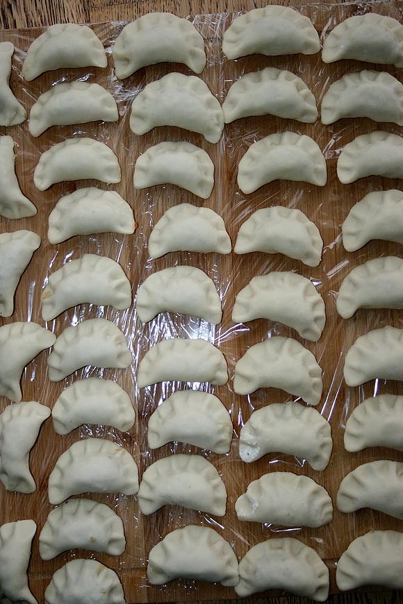 Pierogi z kiszoną kapustą
