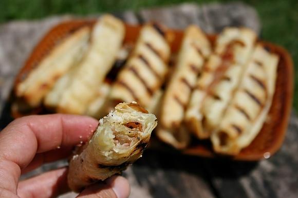 Grillowane francuskie paluchy z boczkiem