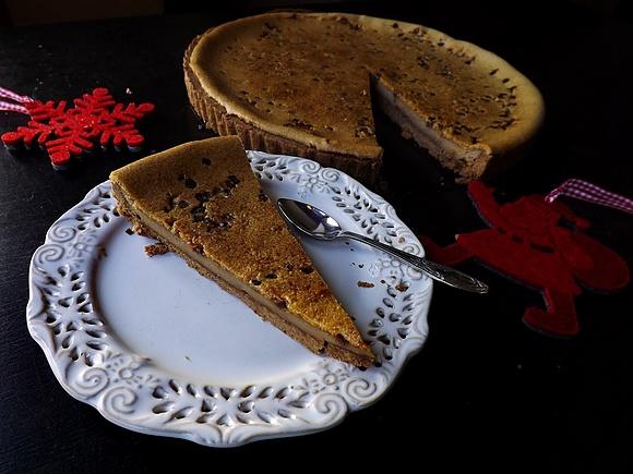 Tarta kakaowo-chałwowa
