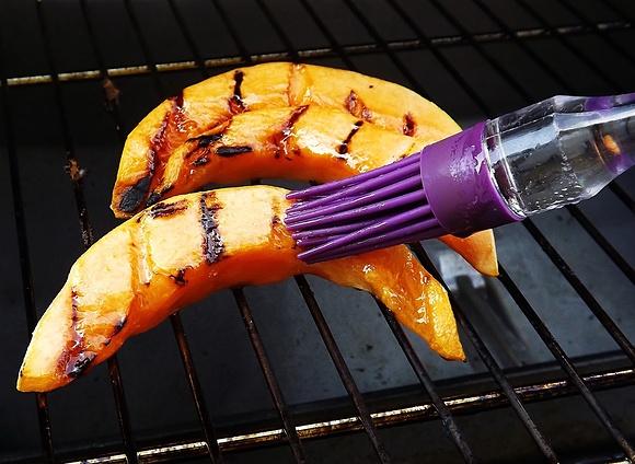 Grillowany melon z imbirowym mascarpone