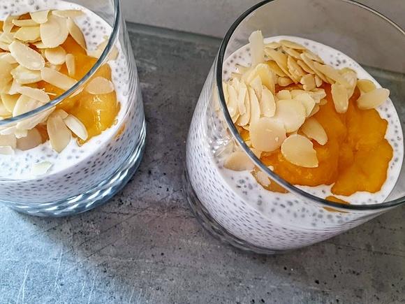 Pudding chia z mango