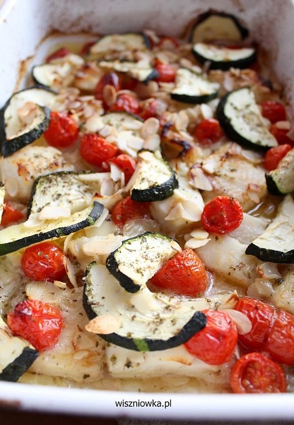 Halibut w imbirowo-miodowej marynacie