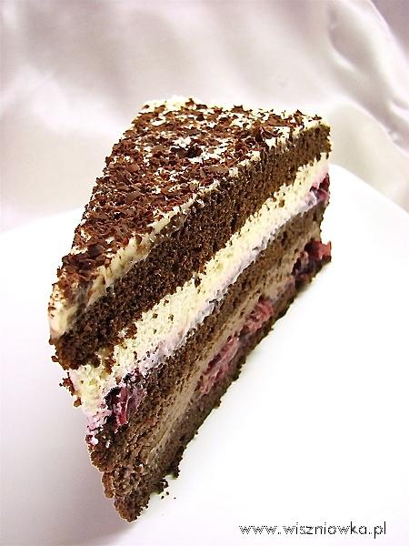 Tort w stylu szwarcwaldzkim – czarny las